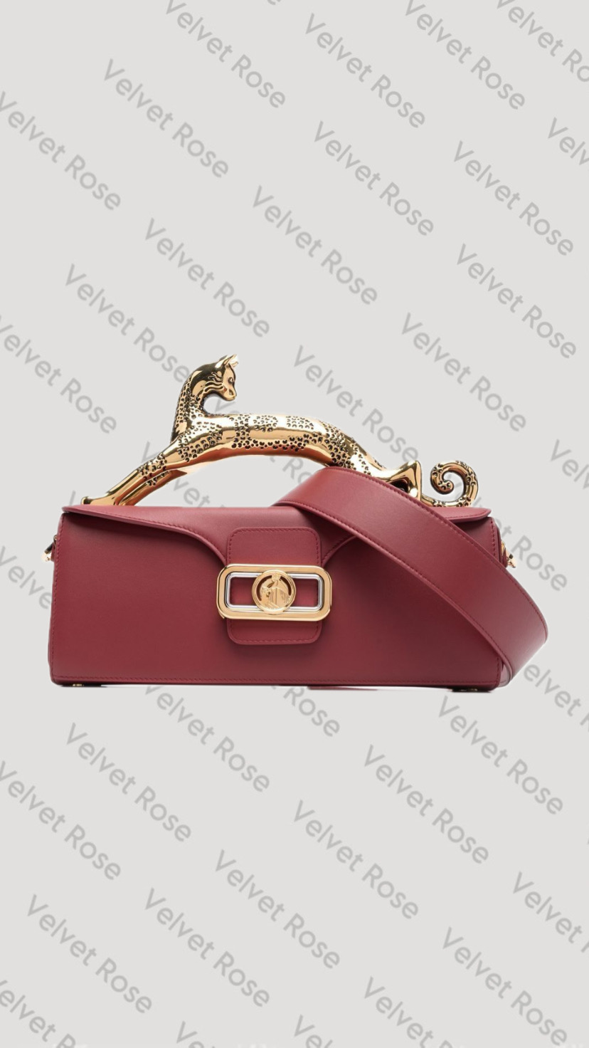 Lanvin leather cat bag|کیف لنوین