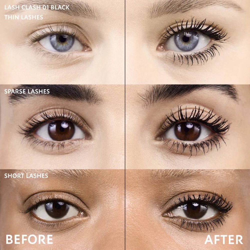 LASH CLASH EXTREME VOLUME MASCARA| ریمل ایوسن لورن - تصویر 4