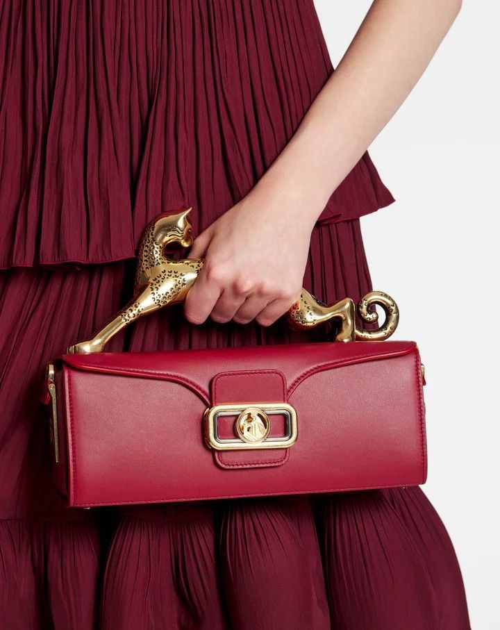 Lanvin leather cat bag|کیف لنوین - تصویر 3