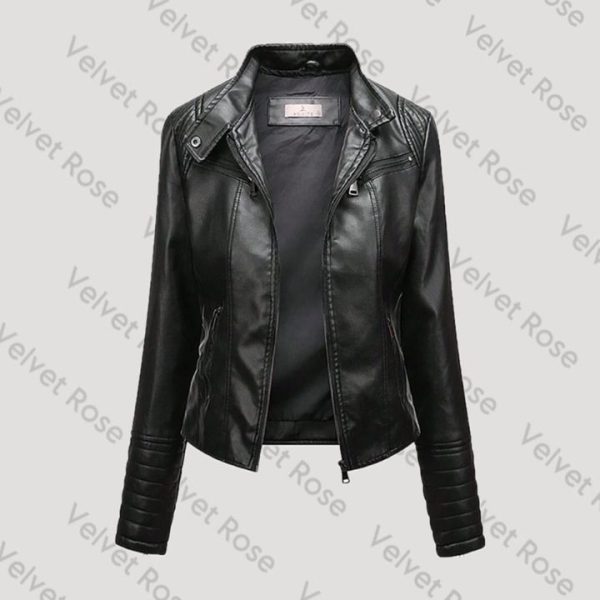 women leather jacket|کت چرم زنانه