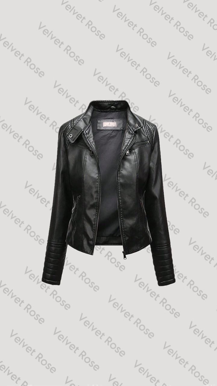 women leather jacket|کت چرم زنانه