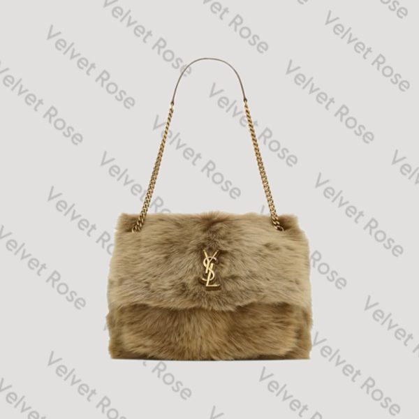 کیف خز برند yves saint Laurent
