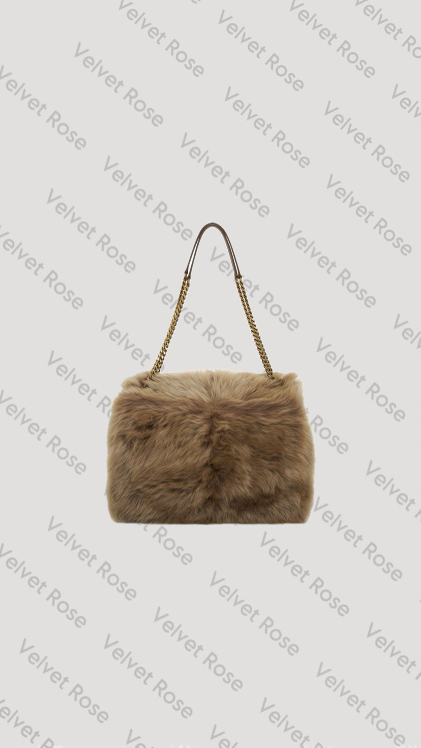 کیف خز برند yves saint Laurent - تصویر 3