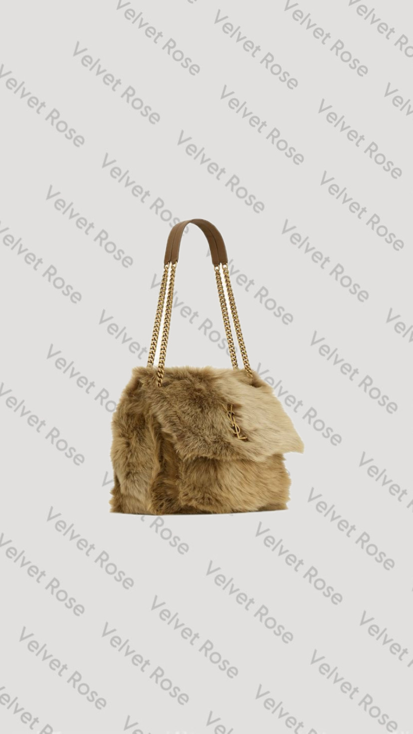 کیف خز برند yves saint Laurent - تصویر 2